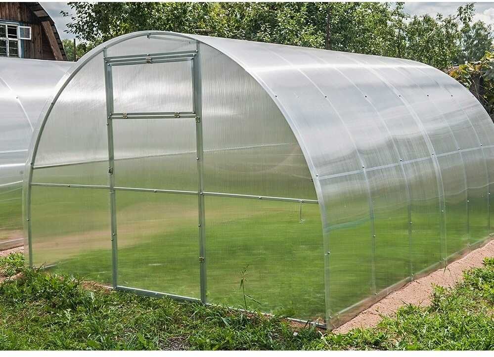 Šiltnamis SVAJONĖ (plotis 3m), danga 6 mm 4 m