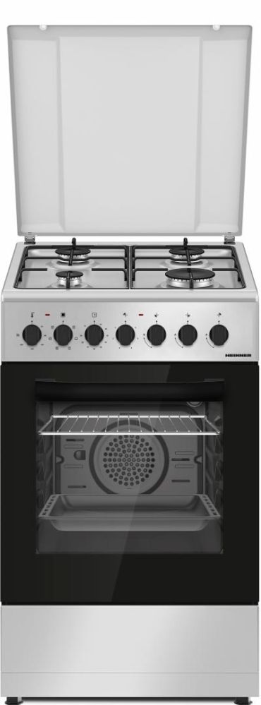 Dujinė viryklė su elektrine orkaite HFSC-S60LITGC-SL HEINNER Dujinė viryklė su elektrine orkaite HFSC-S60LITGC-SL HEINNER