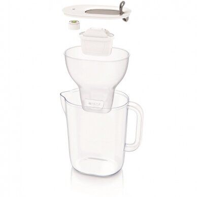 BRITA vandens filtravimo indas Style (2,4l) Pilkas