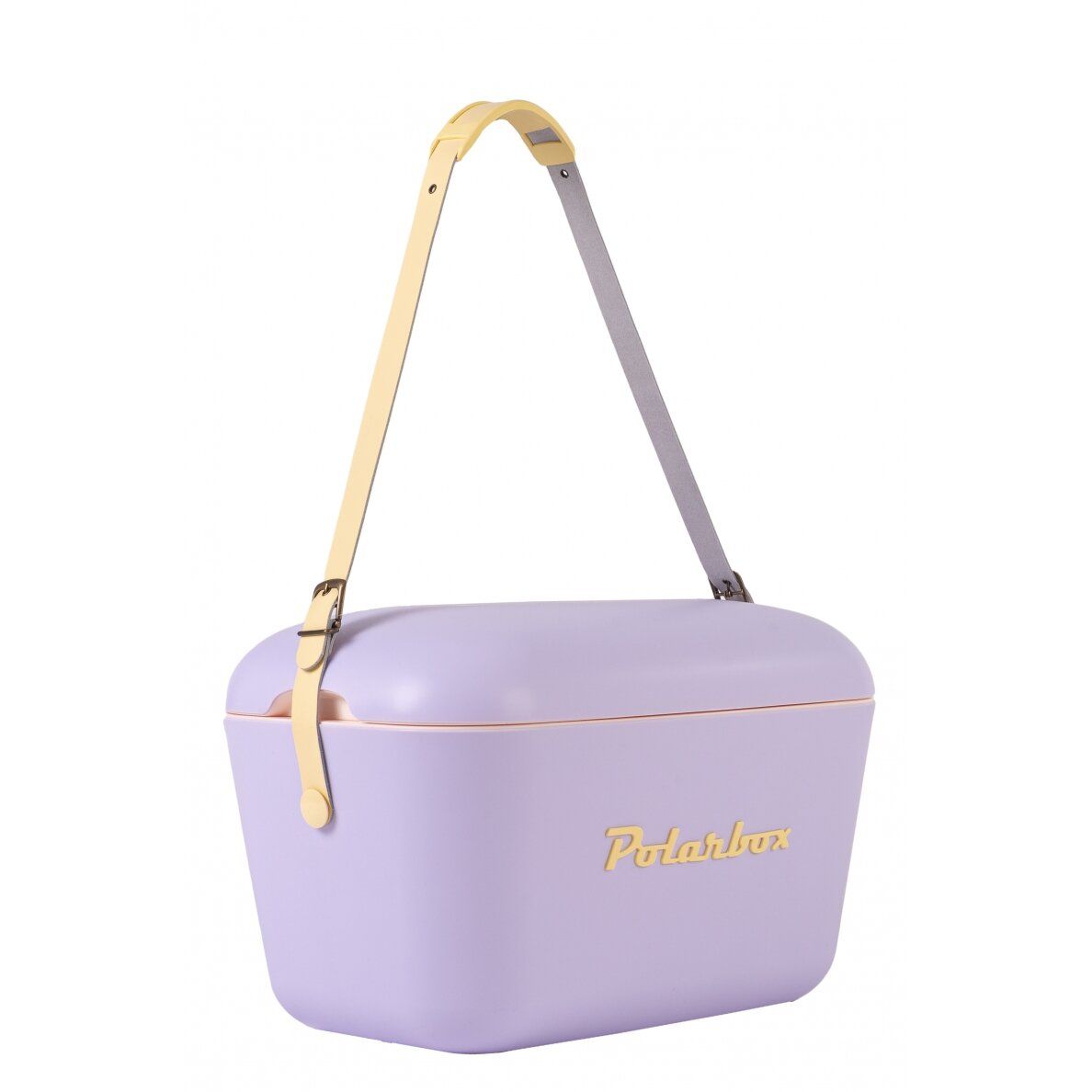 Šaltkrepšis Polarbox Lilac - Yellow Classic retro 20 L