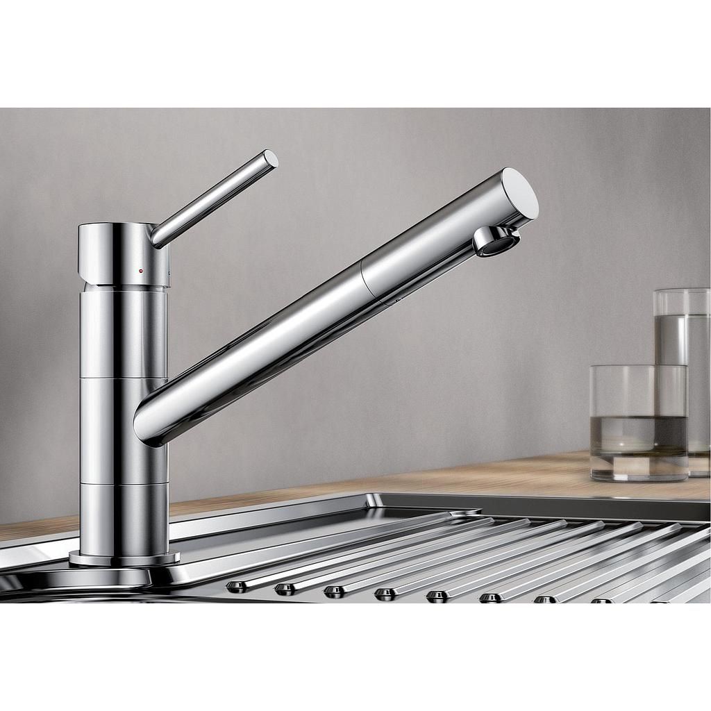 Plautuvės maišytuvas BLANCO KANO chrom HD