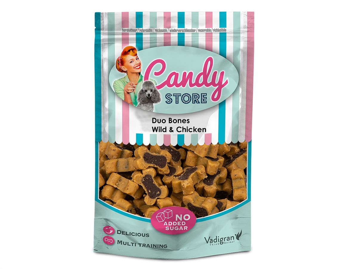VADIGRAN CANDY STORE WILD mini kauliukai šunims 180g (12), 16495