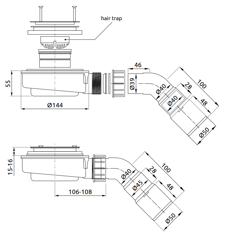 Dušo padėklas LETTERA 80×100 cm komplektas Dušo padėklas LETTERA 80×100 cm komplektas