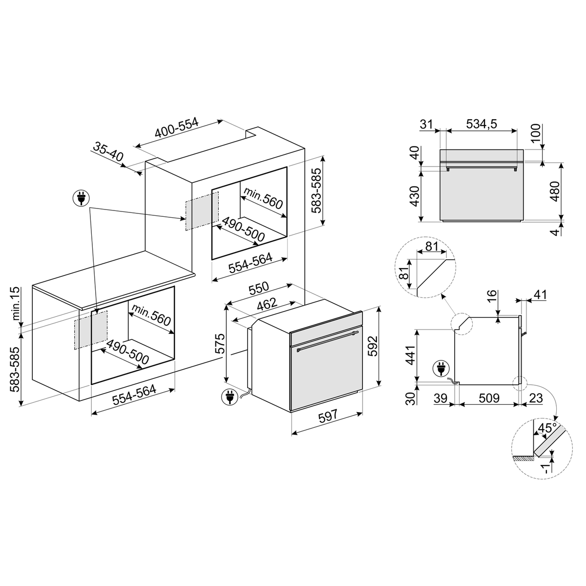 Elektrinė orkaitė su garų funkcija Smeg SOP6302S2PX