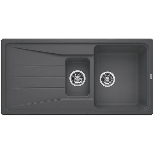 Silgranitinė plautuvė BLANCO SONA 6 S SILG PDUR Pilka O.ZUB O.AF