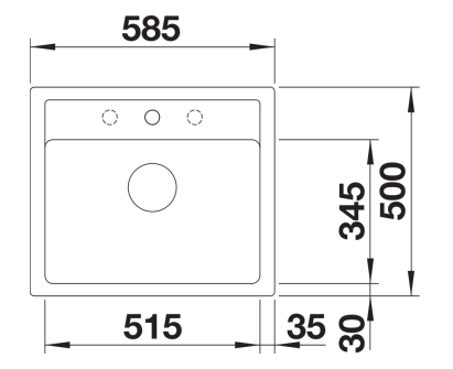 Silgranitinė plautuvė LEGRA 6 SILG Balta O.ZUB O.AF Silgranitinė plautuvė LEGRA 6 SILG Balta O.ZUB O.AF