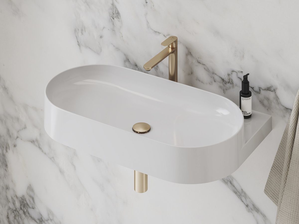 Ravak Praustuvo sifono galvutė ClickClack/galvutė, šlifuoto rožinio aukso, X01841 Ravak Praustuvo sifono galvutė ClickClack/galvutė, šlifuoto rožinio aukso, X01841