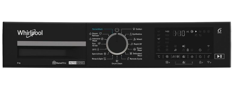Skalbimo mašina Whirlpool WPM 87W ADS EE, 8 kg Skalbimo mašina Whirlpool WPM 87W ADS EE, 8 kg