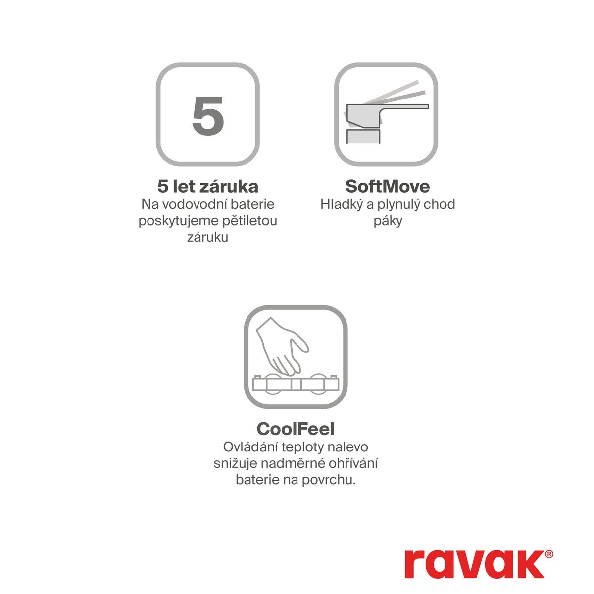 Dušo maišytuvas su dušo komplektu Ravak CR II 032.20BL.+S, juoda, X07S122