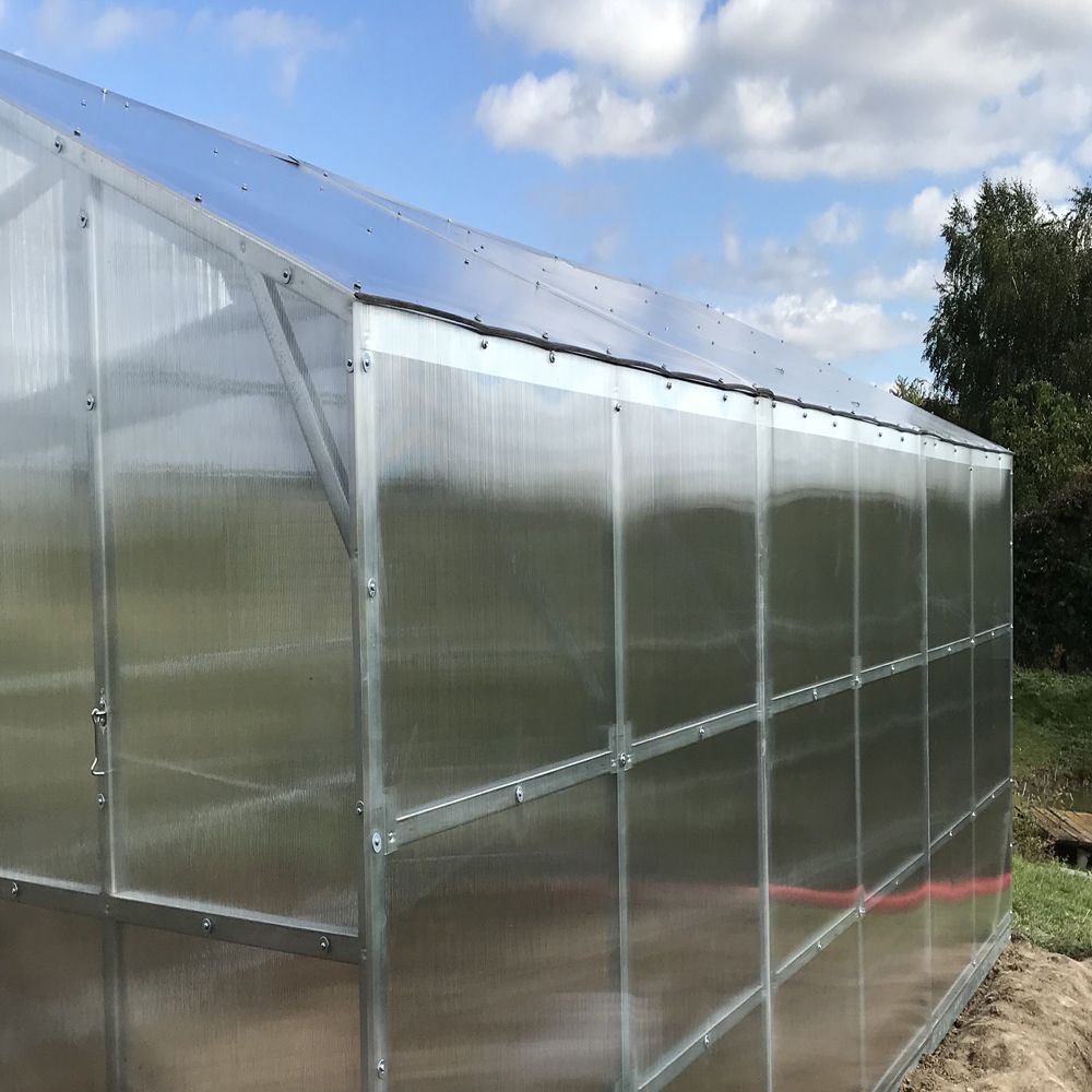 Šiltnamis DELUXE 4x8m. 4 mm