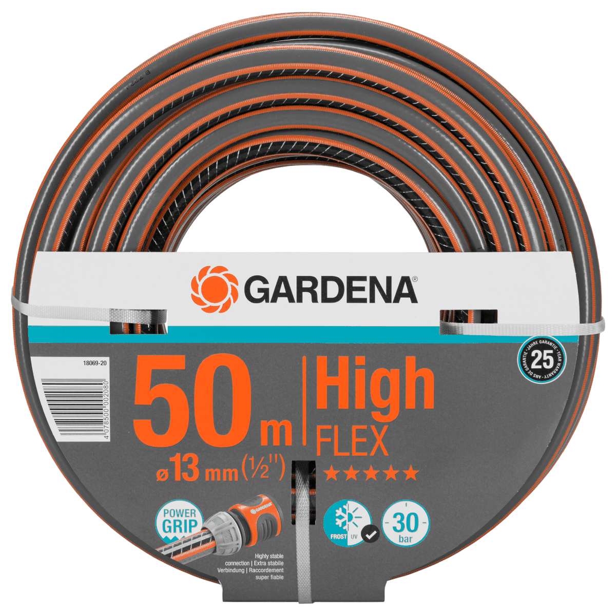 Žarna laistymo Gardena HighFlex 13mm 50m, 9672485-01