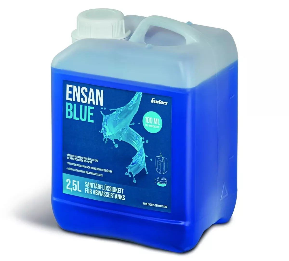Skystis biotualetui Enders Ensan Blue, 2.5 l, 000101194832
