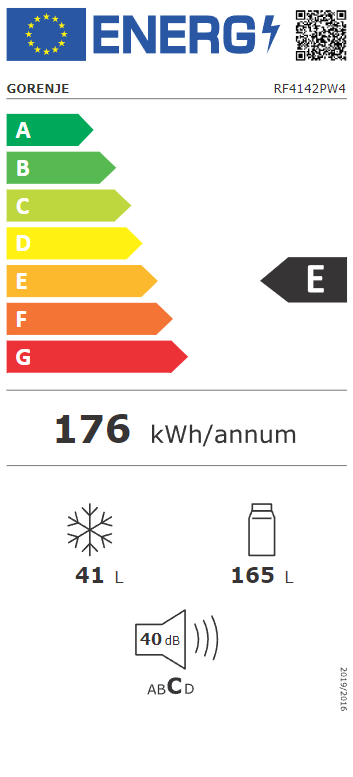 Šaldytuvas GORENJE RF4142PW4