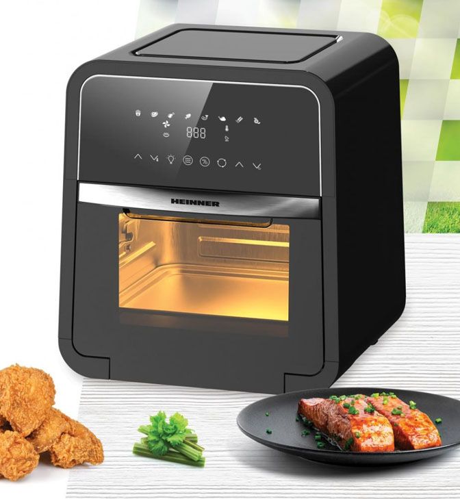 Oro keptuvė 2000W, 12L HAF-B12BK2000 HEINNER