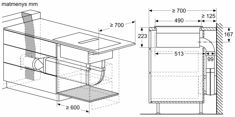 Kaitlentė su gartraukiu Bosh PVQ811H26E