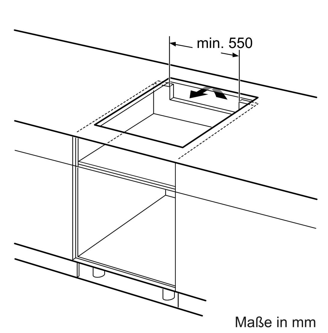 Įmontuojama indukcinė kaitlentė Bosch 4 serijos, PIF61ABB5E, 60 cm Įmontuojama indukcinė kaitlentė Bosch 4 serijos, PIF61ABB5E, 60 cm