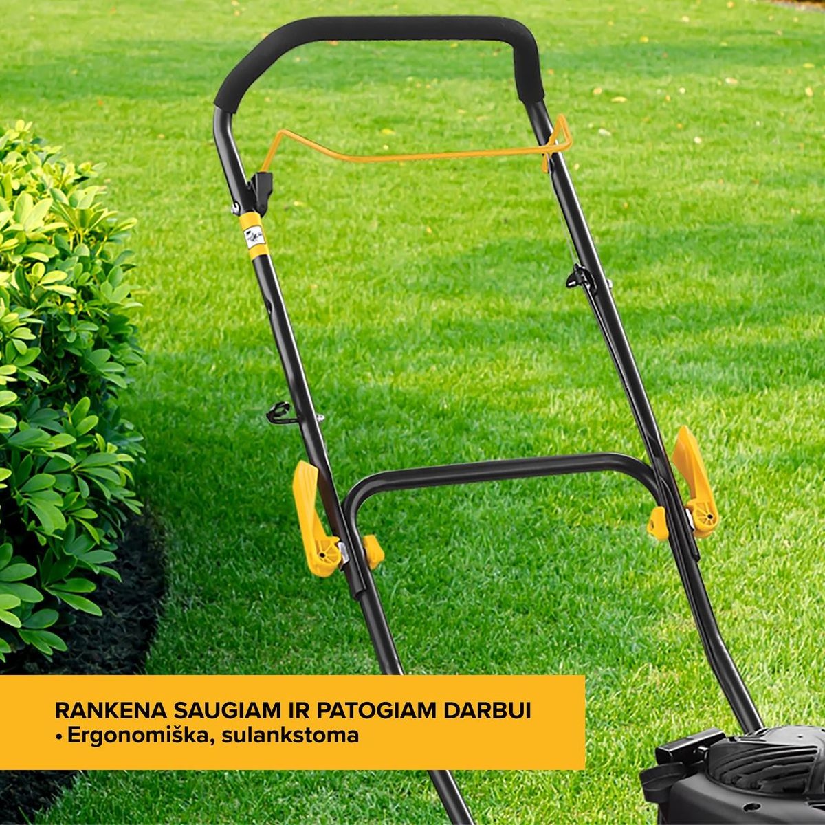 Benzininė vejapjovė Grunder M510I-1-BS450E, 50 cm Benzininė vejapjovė Grunder M510I-1-BS450E, 50 cm