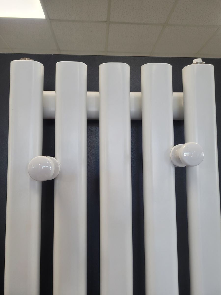 Rankšluosčių džiovintuvas Regnis Lazur 54x120 cm, matinė balta (struktūrinė)