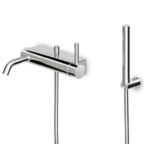 Maišytuvas voniai Zucchetti PAN chromo su rankiniu dušeliu - lazdele, ZP6181