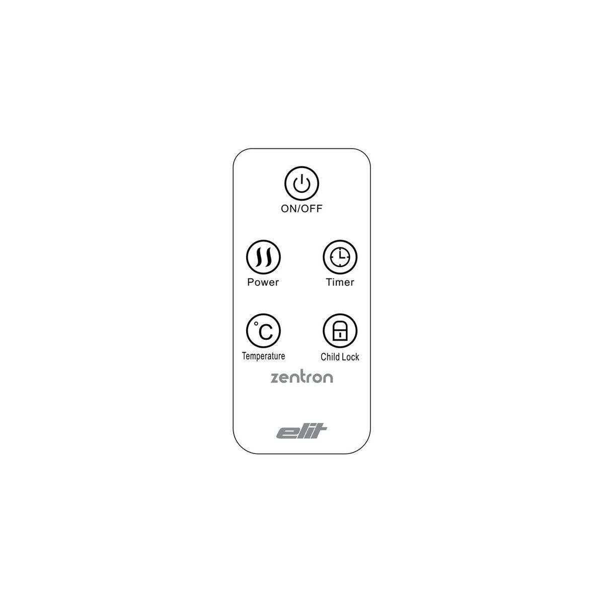 Elektrinis šildytuvas ZentronXL, 2000 W su WiFi Elektrinis šildytuvas ZentronXL, 2000 W su WiFi