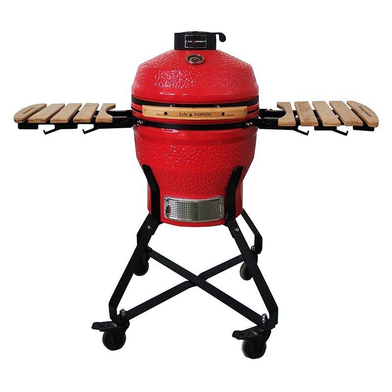 Kamado grilis su priedais Zyle Medium 45 cm