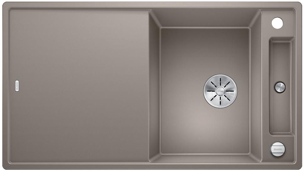 Silgranitinė plautuvė BLANCO AXIA III 5 S SILG PDUR Tartufo Z.GL InFino M.AF
