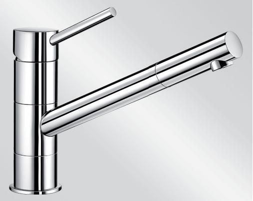 Plautuvės maišytuvas BLANCO KANO chrom HD