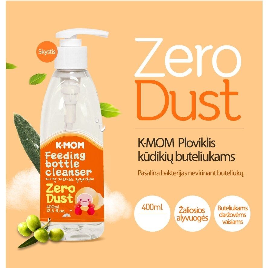 Kelioninės talpos ploviklis „Zero Dust“