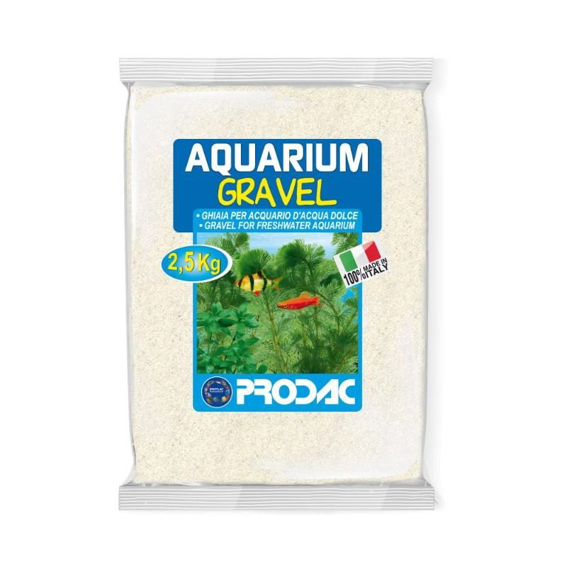 PRODAC Sand baltas smulkus gruntas 0.4-0.8mm 2.5kg, QF01