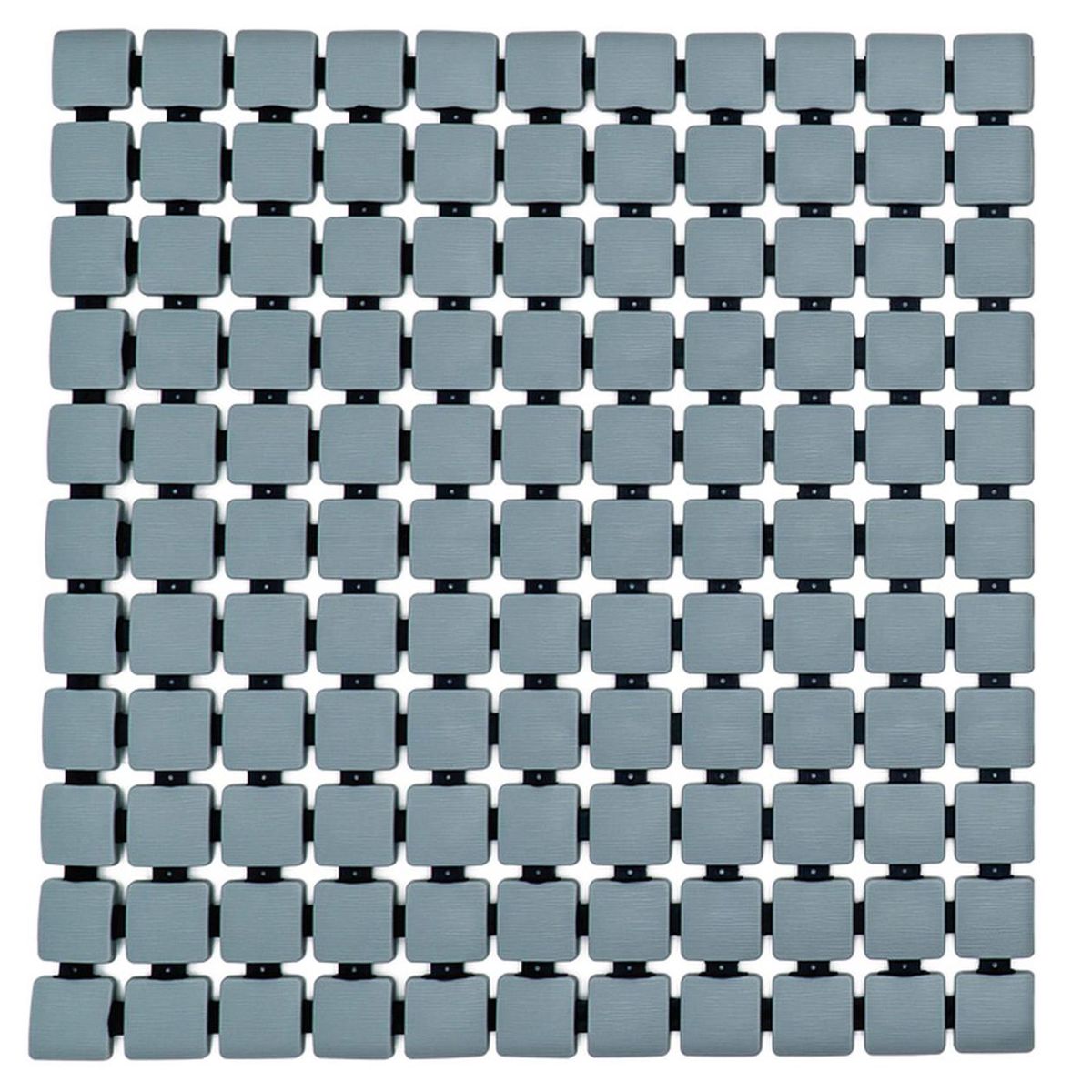 Neslystantis vonios kilimėlis Ridder Nevis pilkas, 54x54cm, 6108207