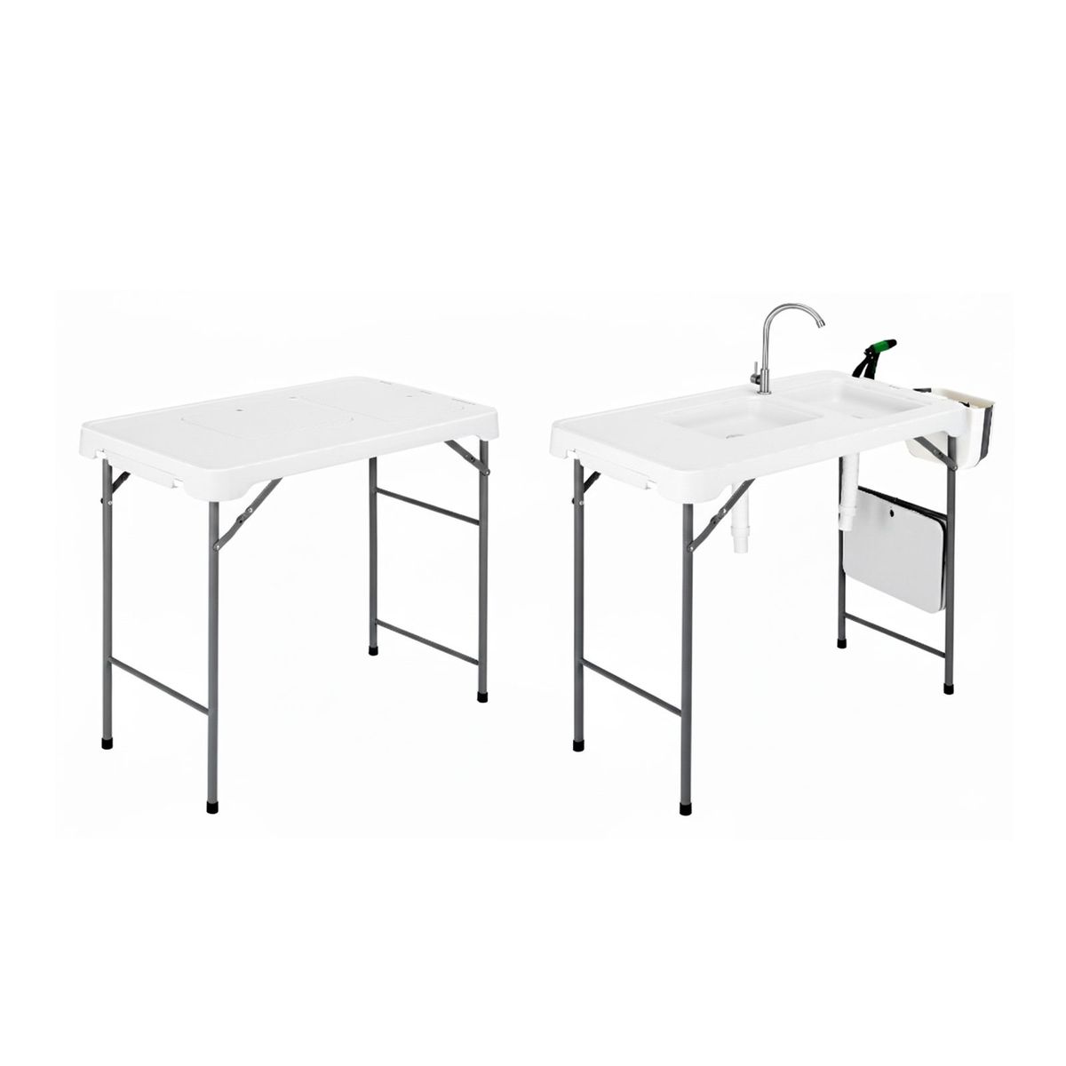 Universalus sulankstomas lauko stalas HATIS, 108 x 58 x 92 cm