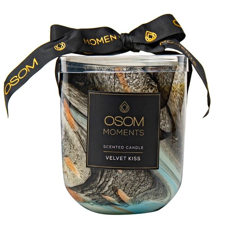 Aromatinė žvakė OSOM Moments Velvet Kiss 360 g, OSOM2330B Aromatinė žvakė OSOM Moments Velvet Kiss 360 g, OSOM2330B