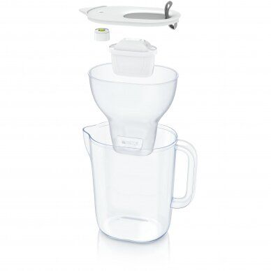 BRITA vandens filtravimo indas Style XL (3,6l) pilkas