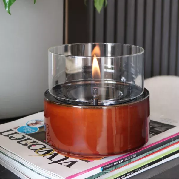 CAFE 14 stalo židinys, amber, naudojamas Tenderfuel skystis