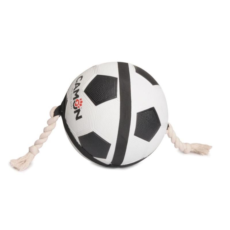 CAMON guminis futbolo kamuolys šuniui 22cm