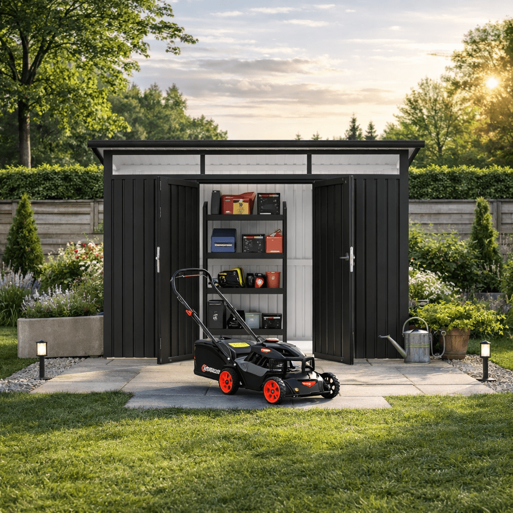 Sodo sandėliukas HATIS Premium, 7,31 m2 Sodo sandėliukas HATIS Premium, 7,31 m2