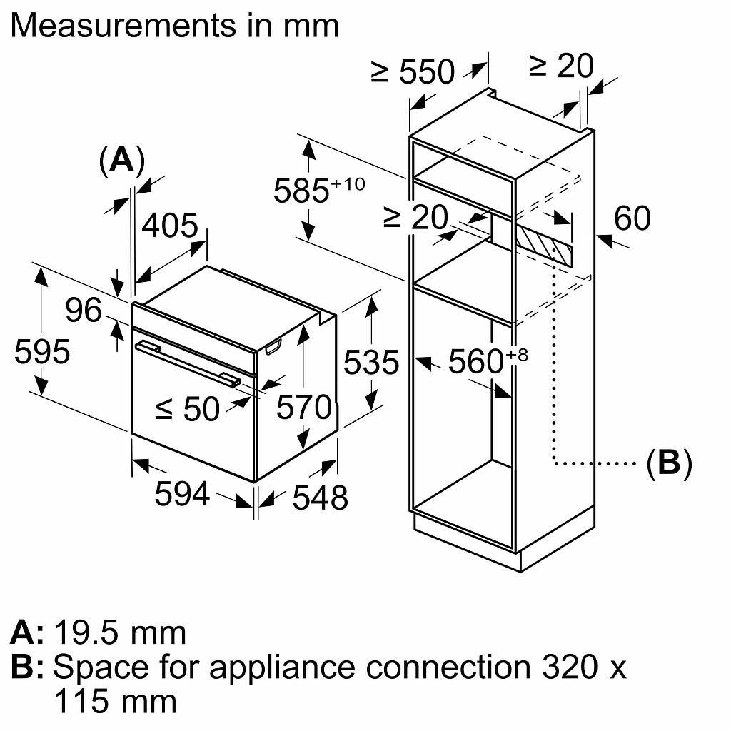 Orkaitė BOSCH HBA571BB4 Orkaitė BOSCH HBA571BB4