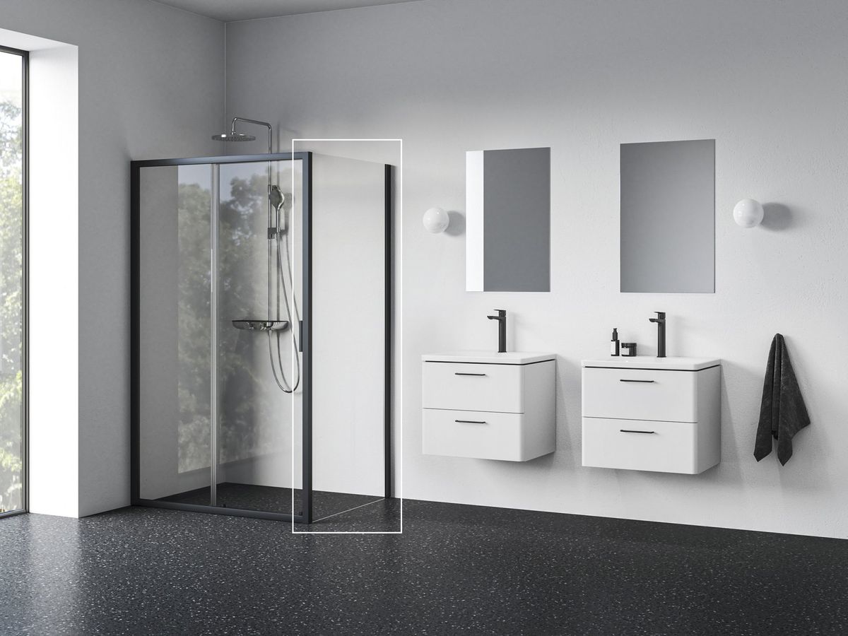Stacionari sienelė Ravak Blix II NBLPS 90 cm 9BM70300Z1