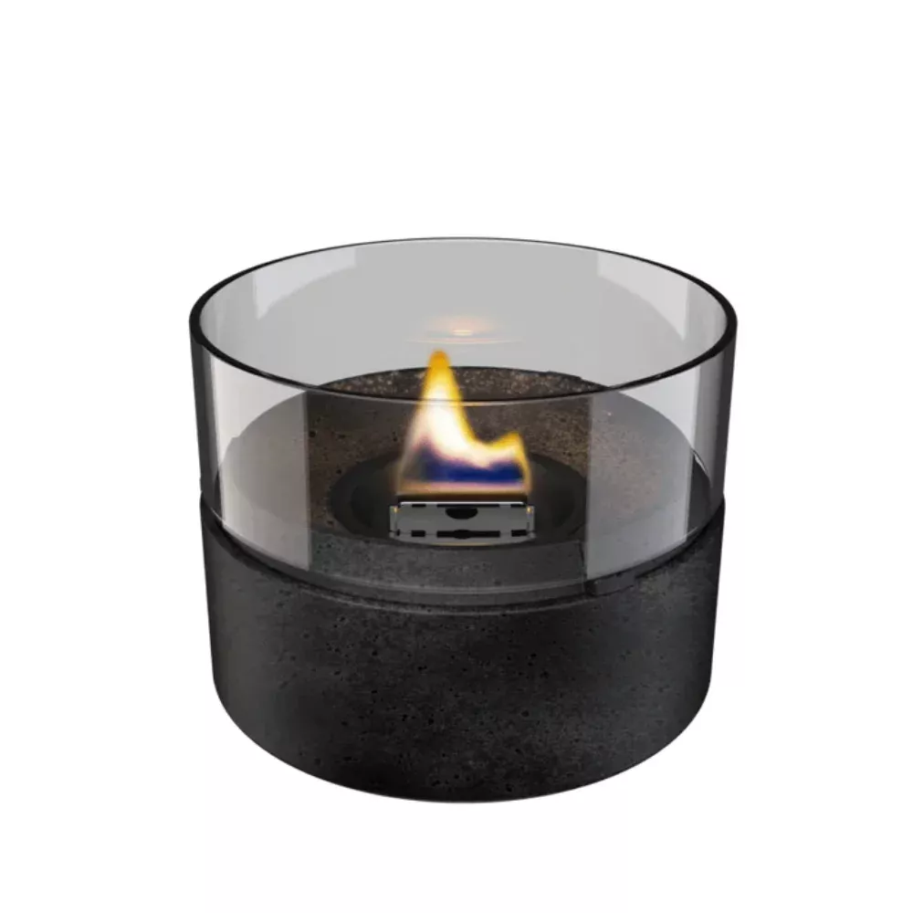 CAFE 14 Lava stalo židinys, juodas, naudojamas Tenderfuel skystis