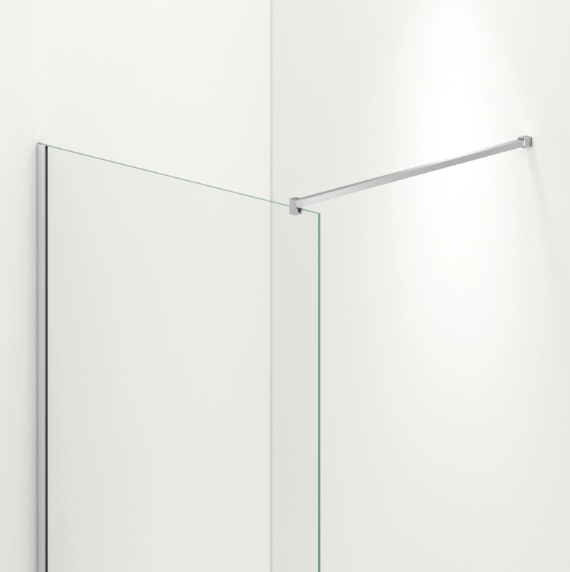 Dušo sienelė Balneo Walk-in Beira 100 cm chromo spalvos profilis, K0101020110-6