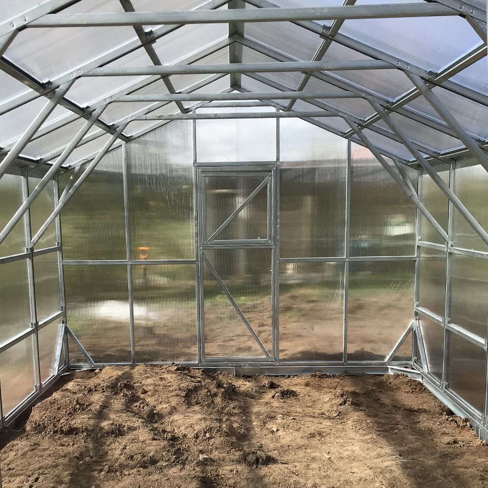 Šiltnamis DELUXE 4x6m. 6 mm