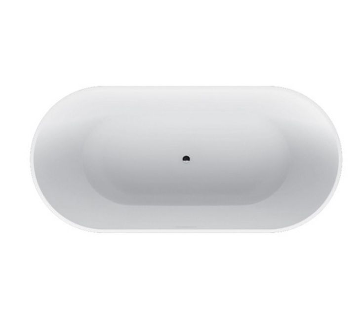 Akmens masės laisvai statoma vonia RIHO Bilbao 150x75 cm