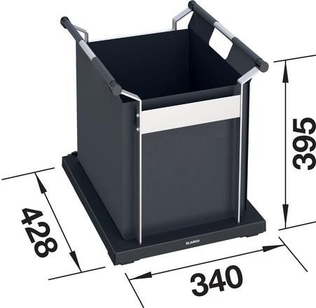 Atliekų rūšiavimo sistemos BLANCO Universal Bag XL 41