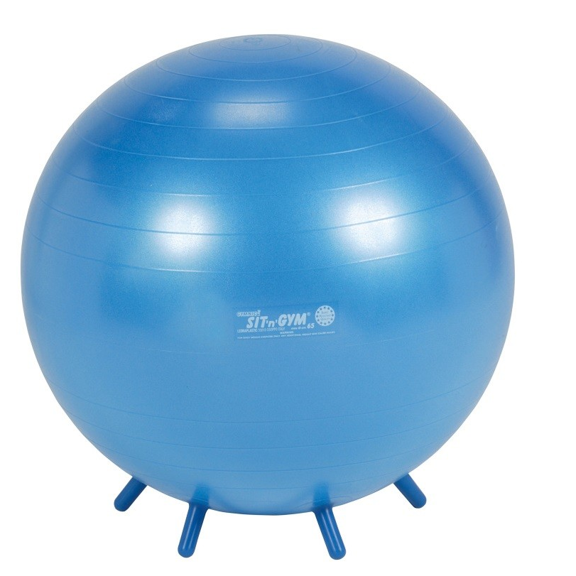 Sėdėjimo kamuolys 65 cm, mėlynas