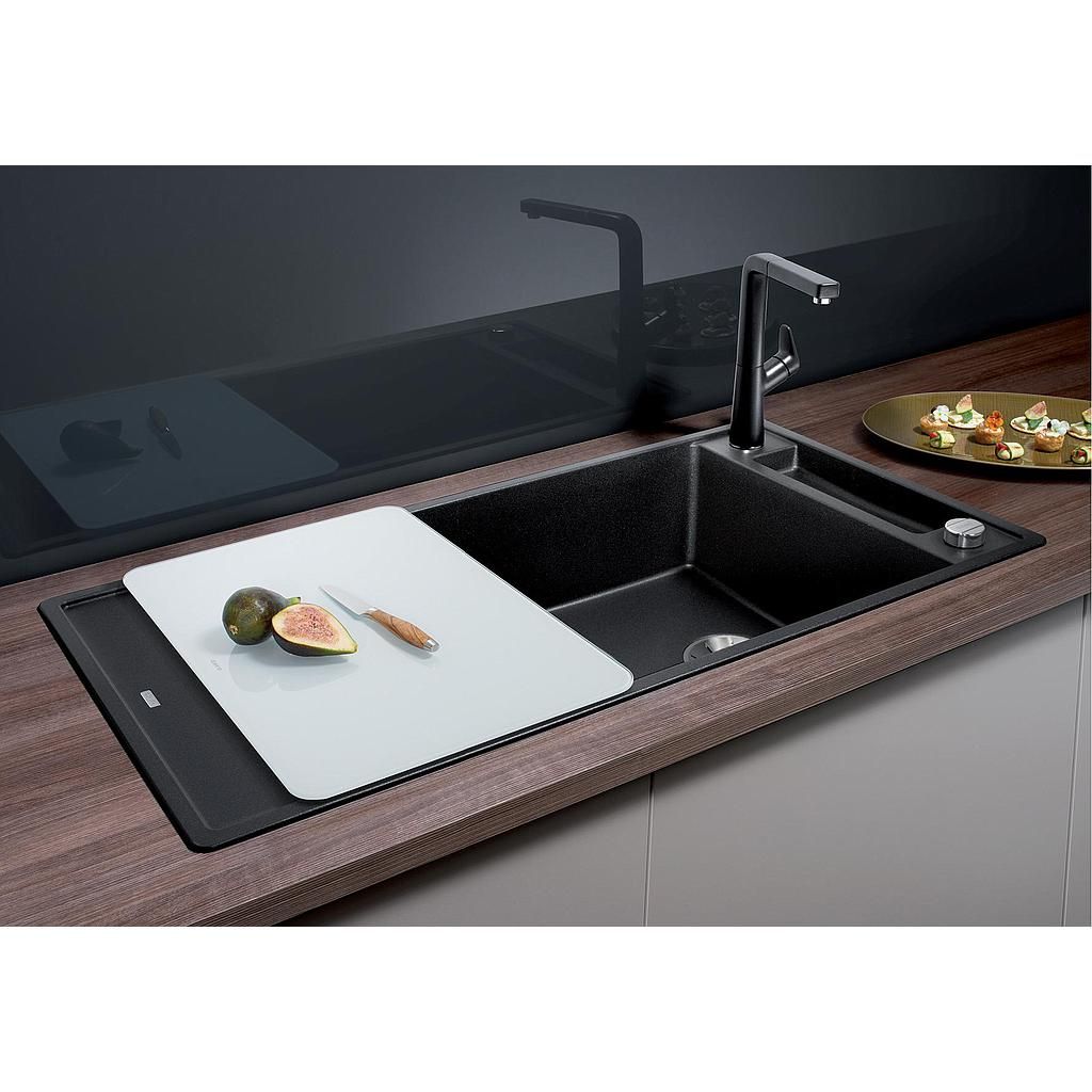 Silgranitinė plautuvė BLANCO AXIA III XL 6 S SILG PDUR Antracitas Z.GL InFino M.AF