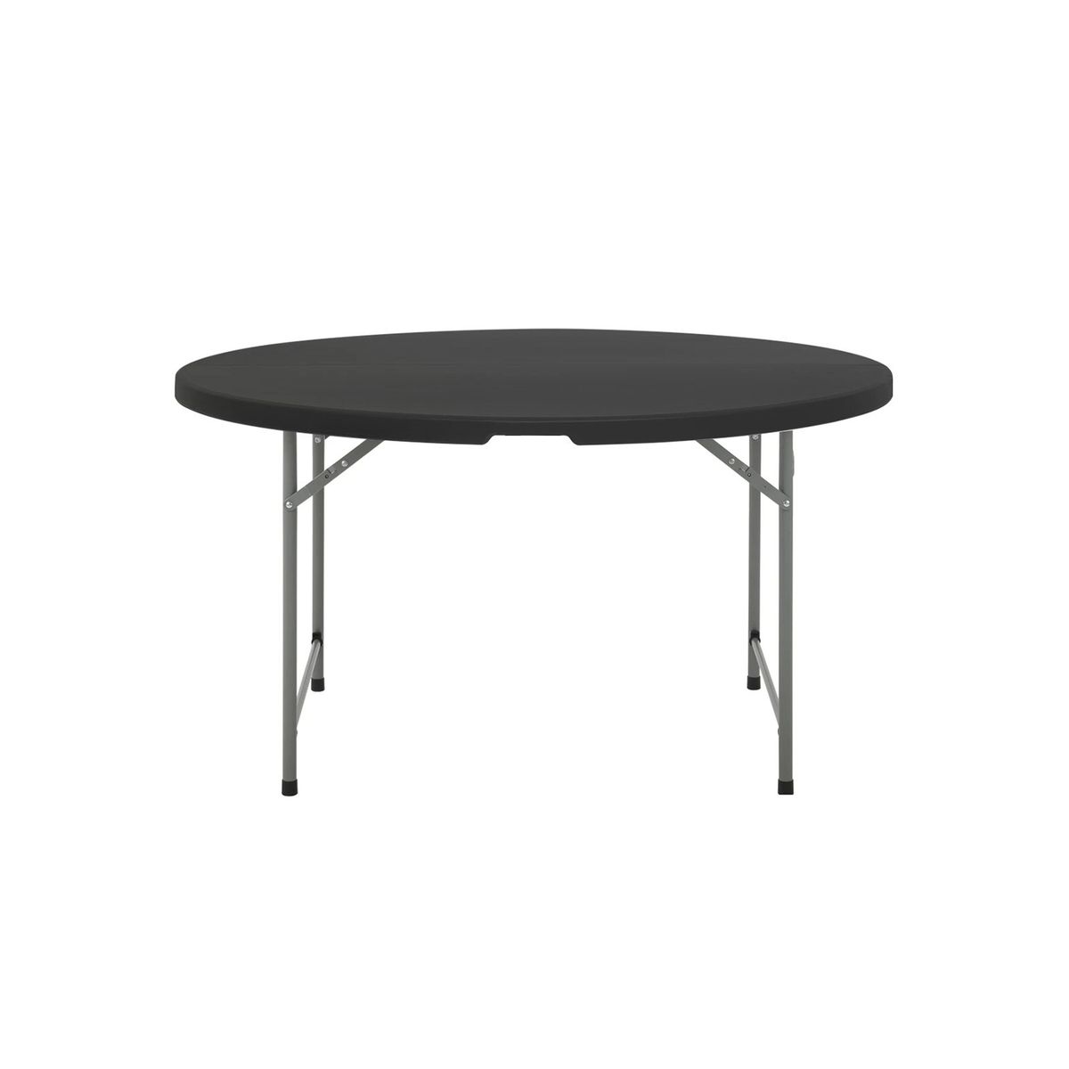 Apvalus sulankstomas lauko stalas HATIS, 122 x 74 cm, juodas Apvalus sulankstomas lauko stalas HATIS, 122 x 74 cm, juodas