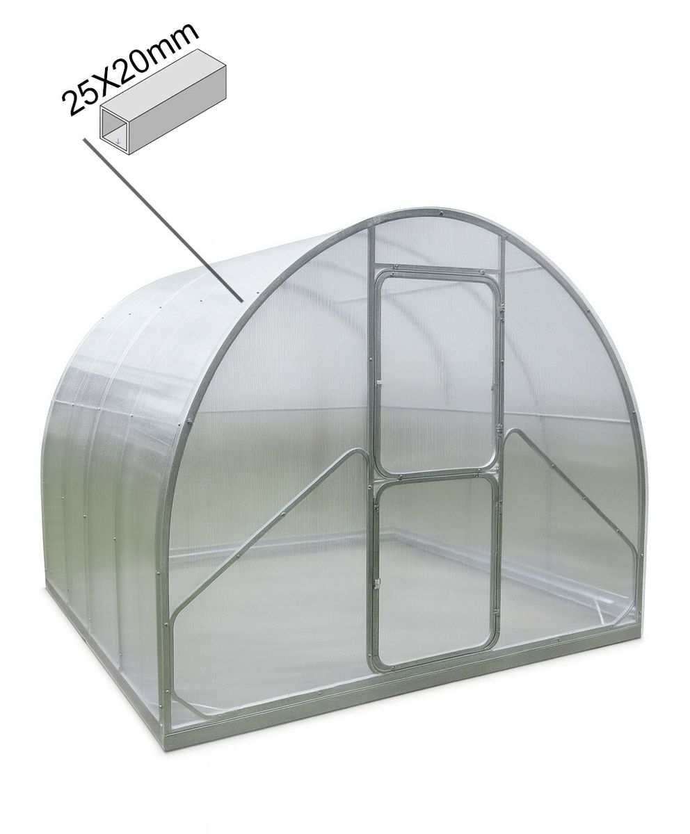 Šiltnamis Titan 25 4m. 6mm.