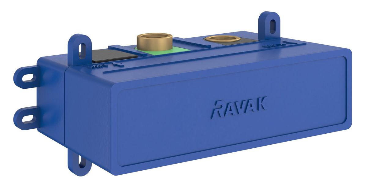 Potinkinė dėžutė maišytuvams Ravak R-box Horizontal RB 07D.50, X070233