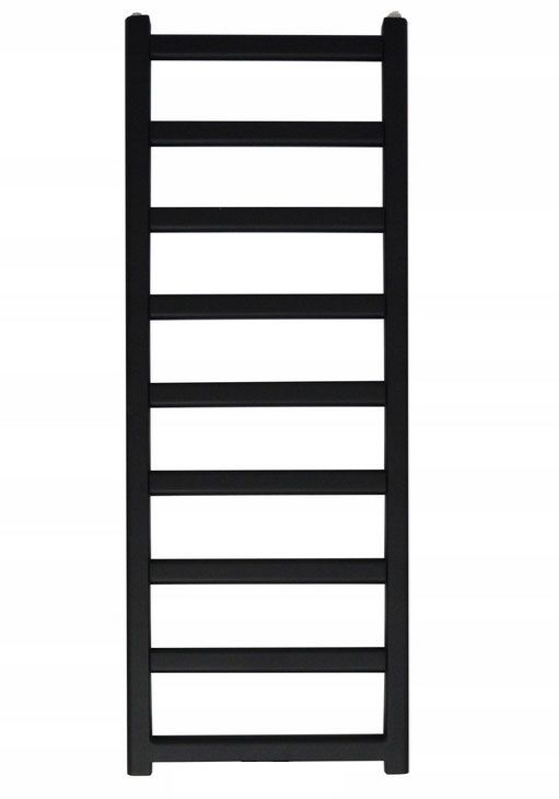 Rankšluosčių džiovintuvas Regnis Drabinka 30x92 cm, matinė juoda (struktūrinė)