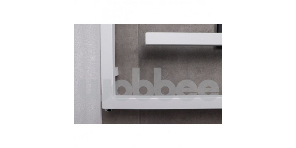 Elektrinis rankšluosčių džiovintuvas Wobbee Welly 50x110 cm, kairinis, baltas
